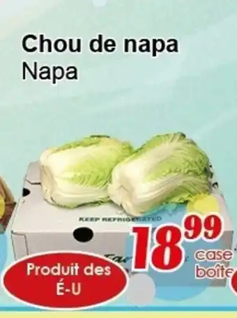 Marche C&T Chou de napa offer