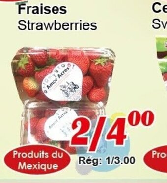 Marche C&T Fraises offer