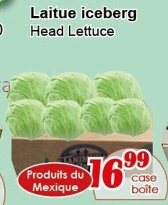 Marche C&T Laitue iceberg offer