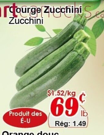 Marche C&T Courge Zucchini offer