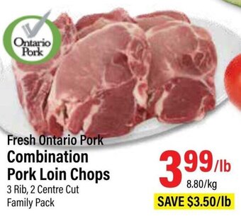 Commisso's Fresh Foods Fresh Ontario Pork Combination Pork Loin Chops offer