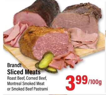 Commisso's Fresh Foods Brandt Sliced Meats offer