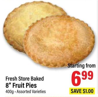 Commisso's Fresh Foods Fresh Store Baked 8" Fruit Pies 400g offer