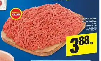Maxi Boeuf Hache Extra-Maigre Frais offer