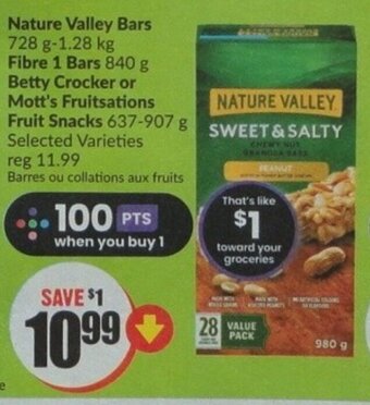 FreshCo Nature Valley Bars offer
