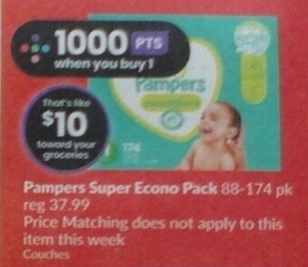 FreshCo Pampers Super Econo Pack offer