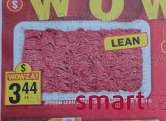 Food Basics FRESH LEAN GROUND BEEF offer