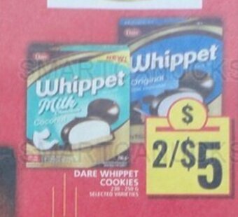 Food Basics DARE WHIPPET COOKIES offer