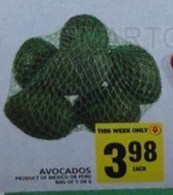 Food Basics AVOCADOS offer