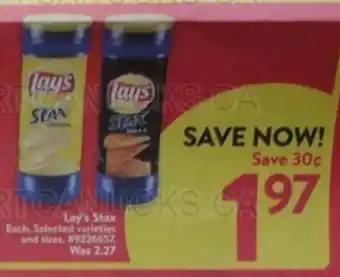 Walmart Lay's Stax offer