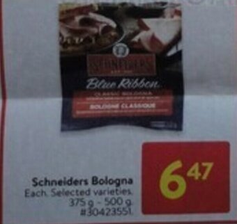 Walmart Schneiders Bologna offer