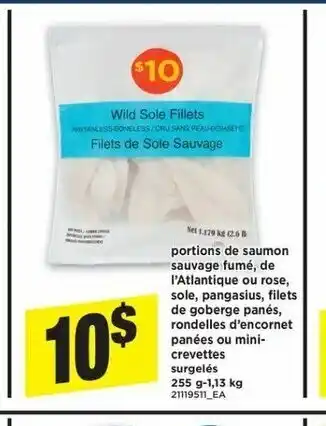 Maxi Portions De Saumon Sauvage Fumé, offer