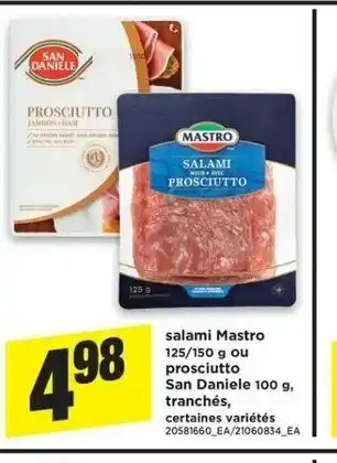Maxi Salami Mastro offer