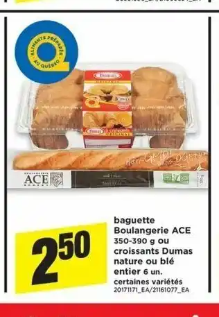 Maxi Baguette Boulangerie ACE offer