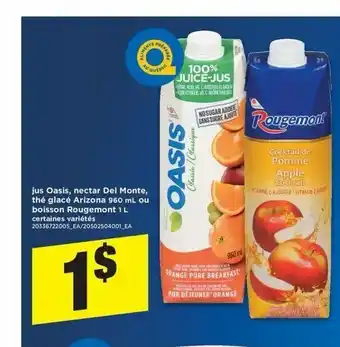 Maxi Jus Oasis, Nectar Del Monte offer