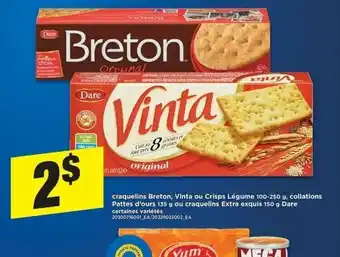 Maxi Craquelins Breton, Vinta Ou Crisps Légume offer