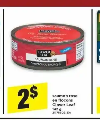 Maxi Saumon Rose En Flocons Clover Leaf offer