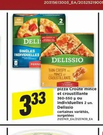 Maxi Pizza Croute Mince Et Croustillante offer