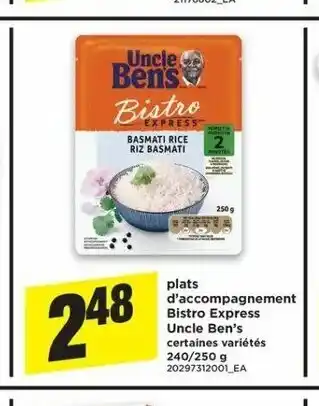 Maxi Plats D'accompagnement Bistro Express offer