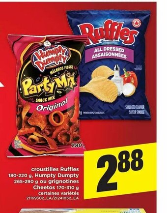 Maxi Croustilles Ruffles offer