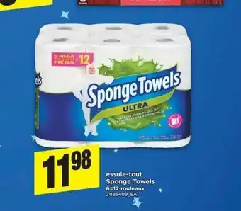 Maxi Essuie-Tout Sponge Towels offer