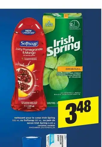 Maxi Nettoyant Pour Le Corps Irish Spring offer