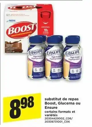 Maxi Substitut De Repas Boost offer