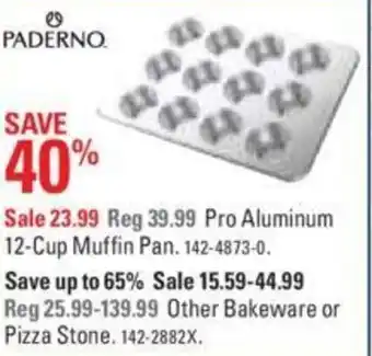 Canadian Tire Pro aluminum 12-cup muffin pan offer