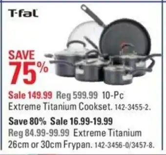 Canadian Tire 10-Pc extreme titanium cookset offer