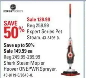 Canadian Tire Expert series pet steam offer