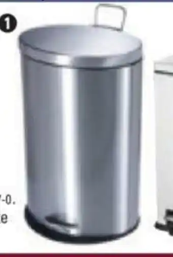 Canadian Tire 40L semi-round garbage bin offer