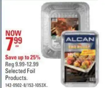 Canadian Tire Selected foil products offer