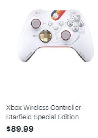 Best Buy Xbox Wireless Controller - Starfield Special Edition offer