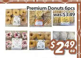 Ample Food Market Premium Donuts 6pcs offer