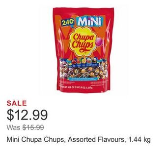 Costco Mini chupa chups, assorted flavours, 1.44 kg offer