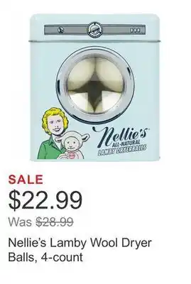 Costco Nellie's lamby wool dryer balls, 4-count offer