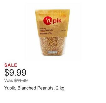 Costco Yupik, blanched peanuts, 2 kg offer