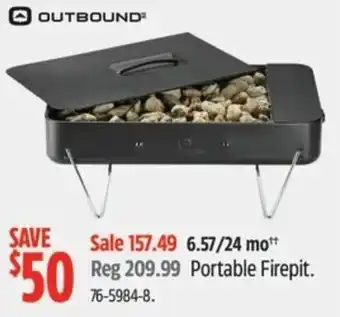 Canadian Tire Portable Firepit. offer