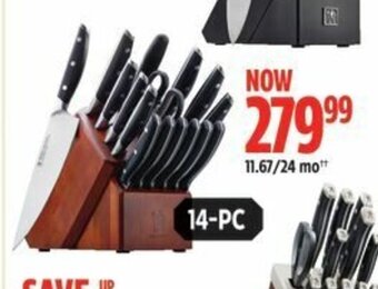 Canadian Tire Knife Block Set offer
