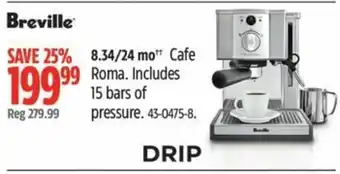 Canadian Tire Cafe Roma offer