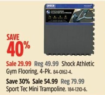 Canadian Tire Shock Athletic Gym Flooring, 4-Pk. offer