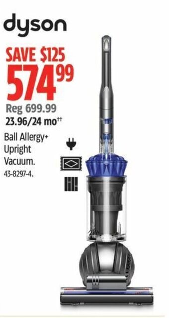 Canadian Tire Ball Allergy+ Upright Vacuum offer