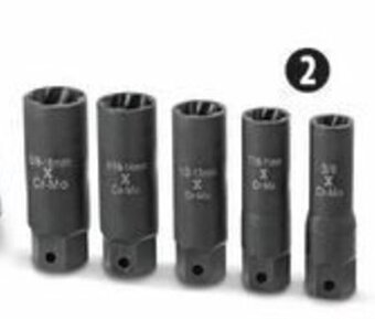 Canadian Tire 5-Pc Impact Bolt/Nut Remover offer