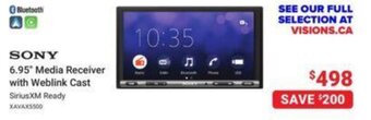 Visions Electronics 6.95 Media Receiver with Weblink Cast offer
