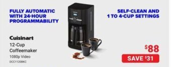Visions Electronics Cuisinart 12-Cup Coffeemaker offer