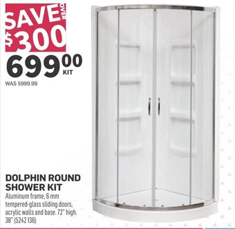 Co-op DOLPHIN ROUND SHOWER KIT offer