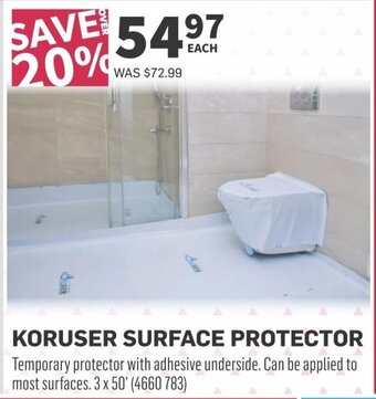 Co-op KORUSER SURFACE PROTECTOR offer