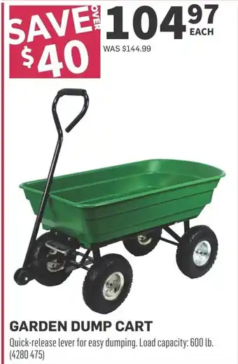 Co-op GARDEN DUMP CART offer