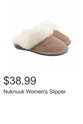 Costco Nuknuuk women's slipper offer