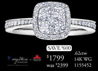 Charm Diamond Glacier fire the canadian diamond offer